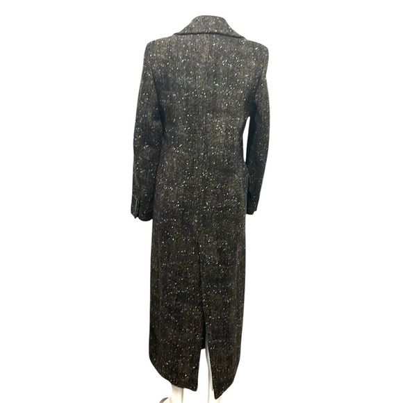 Massimo Dutti premium wool coat collection limited edition brown tweed coat XS - Picture 3 of 11
